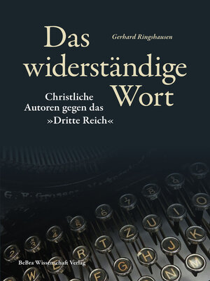 cover image of Das widerständige Wort